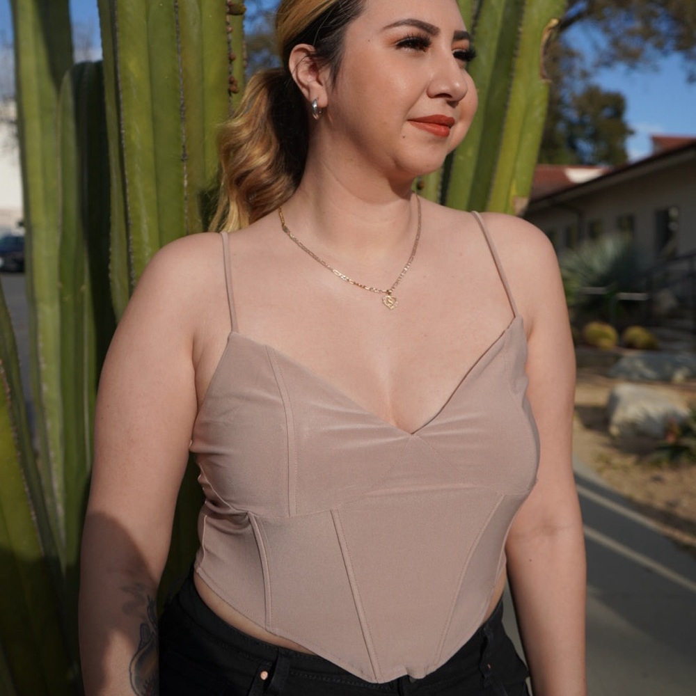 Tan top